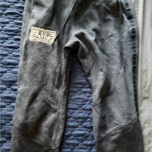 Nike Kids Gray Sweatpants with Patch